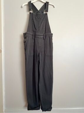 Prana Charcoal Gray Utility Overalls